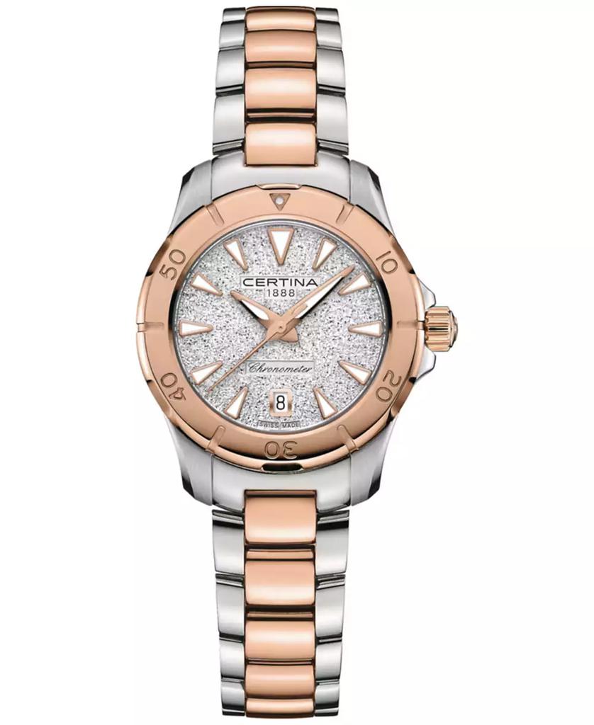Certina Women's Swiss DS Action Two-Tone Stainless Steel Bracelet Watch 29mm