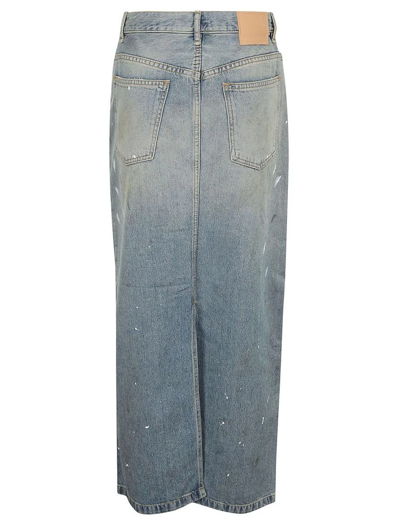 Acne Studios Acne Studios Logo Patch Denim Skirt 2