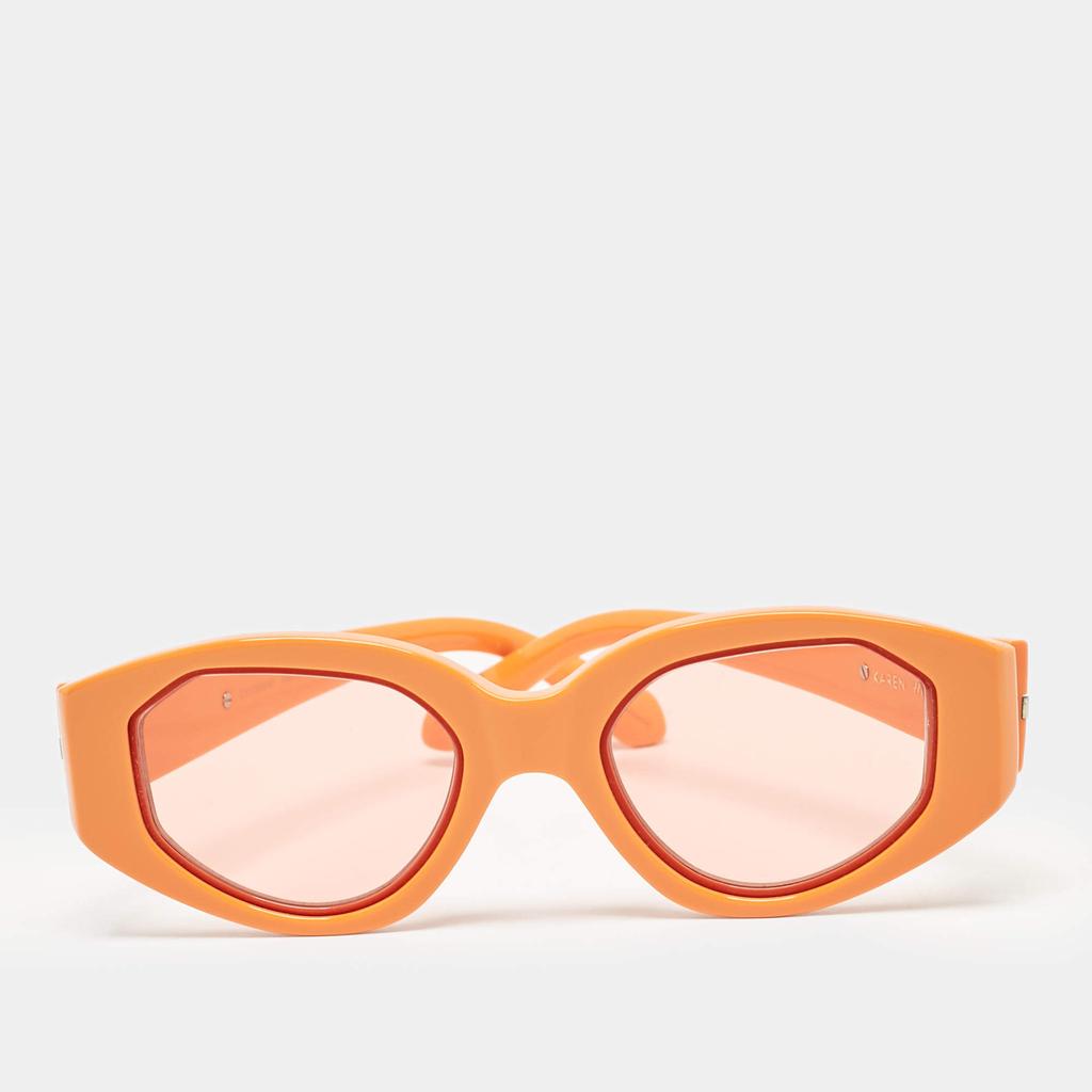KAREN WALKER Karen Walker Orange Castaway Cat Eye Sunglasses