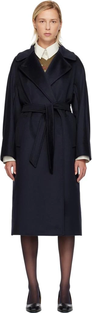 Weekend Max Mara Navy Resina Coat