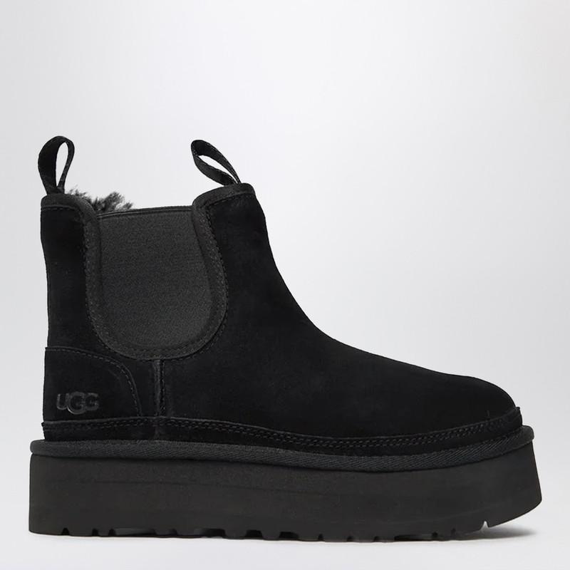 UGG Chelsea boots with black platform