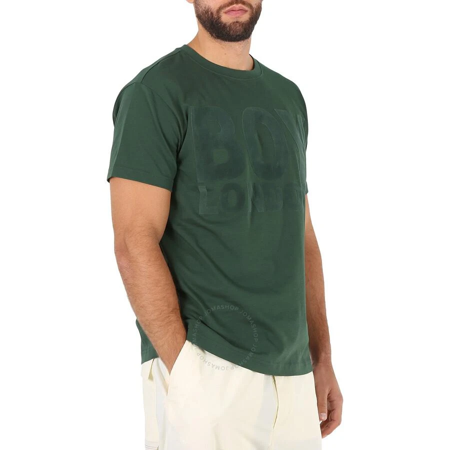 BOY LONDON Forest Green Hemus Flock Cotton T-shirt 3