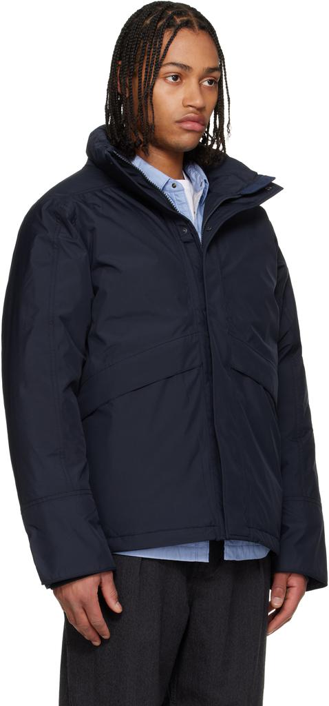 Shop Navy GORE-TEX Short Down Jacket on Sale at BeyondStyle – Get