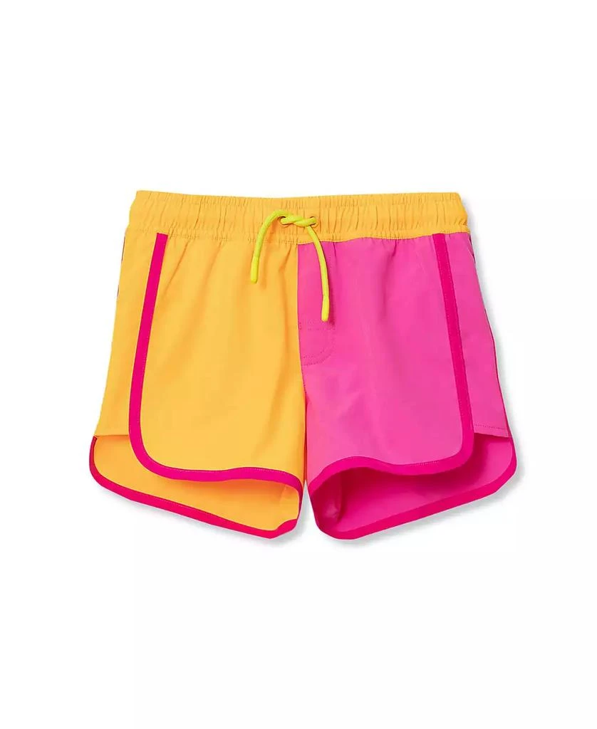 Lands
 End Girls Colorblock Board Shorts