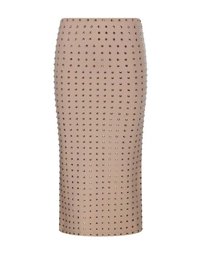 Max Mara Sportmax Nome All-Over Embellished Midi Skirt 1
