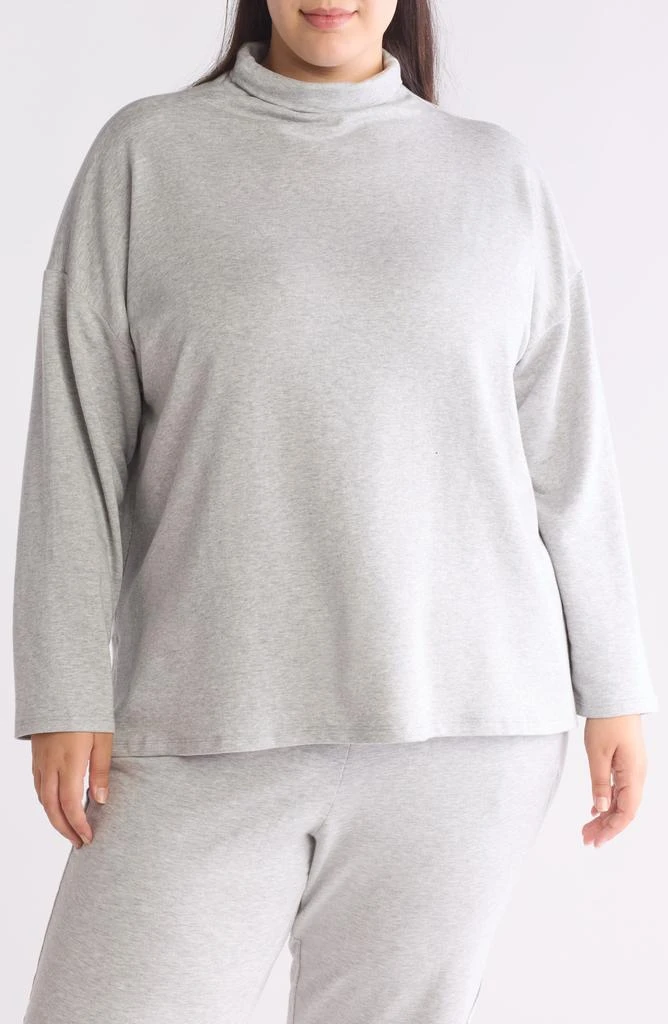 Eileen Fisher Funnel Neck Boxy Top 1