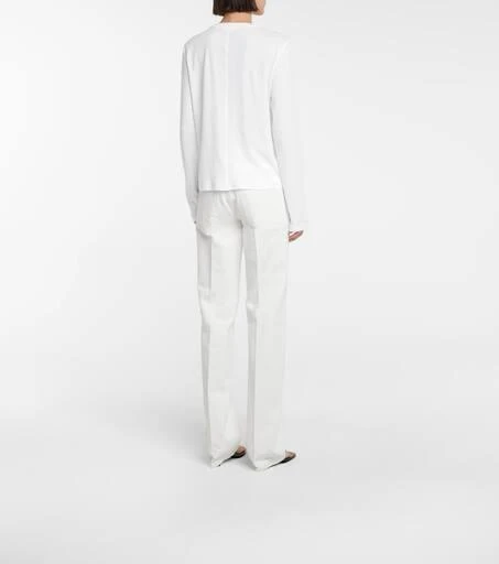 The Row Shermann cotton-jersey top 3