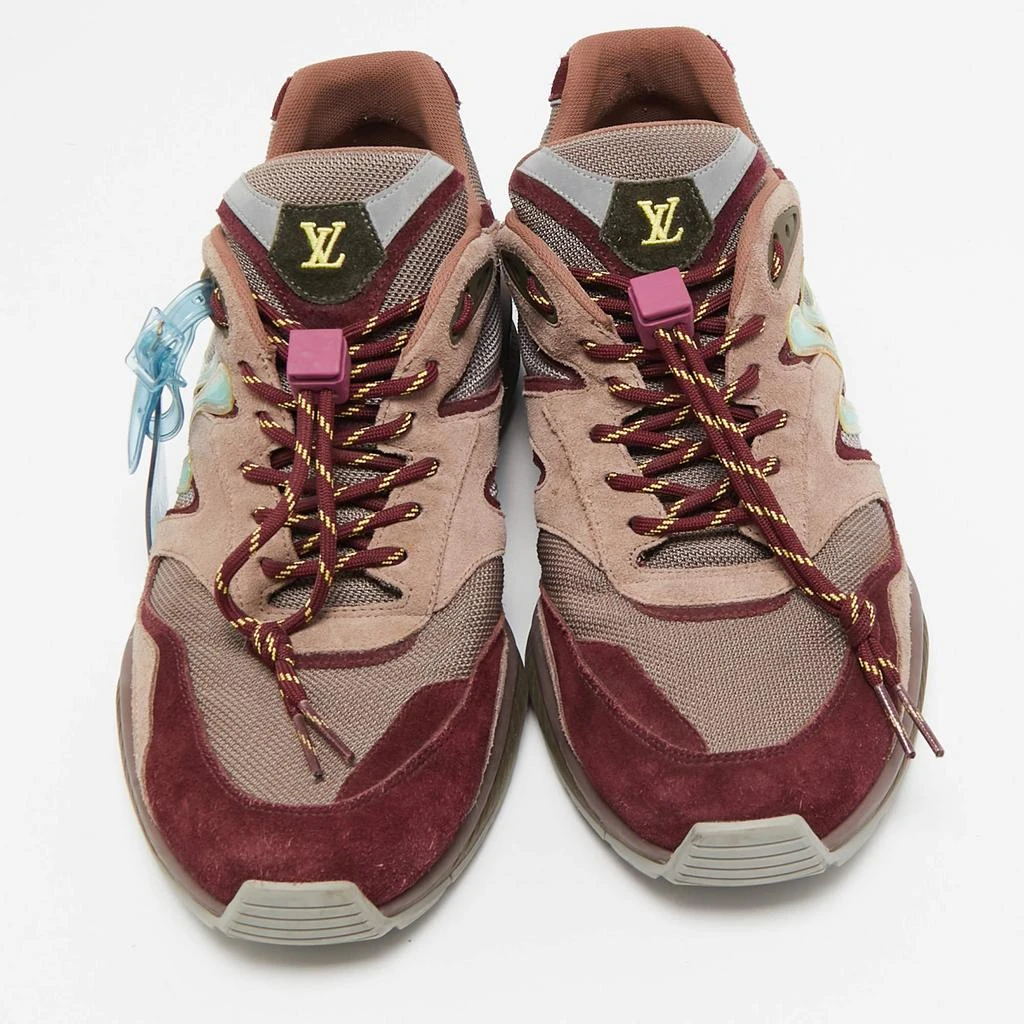 Louis Vuitton Louis Vuitton Multicolor Suede and Mesh LV Trail Sneakers Size 43 3