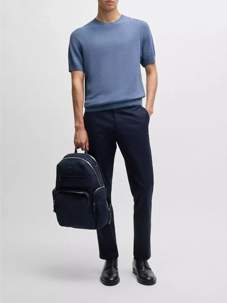 Hugo Boss Regular-Fit Sweater with Short Sleeves 6