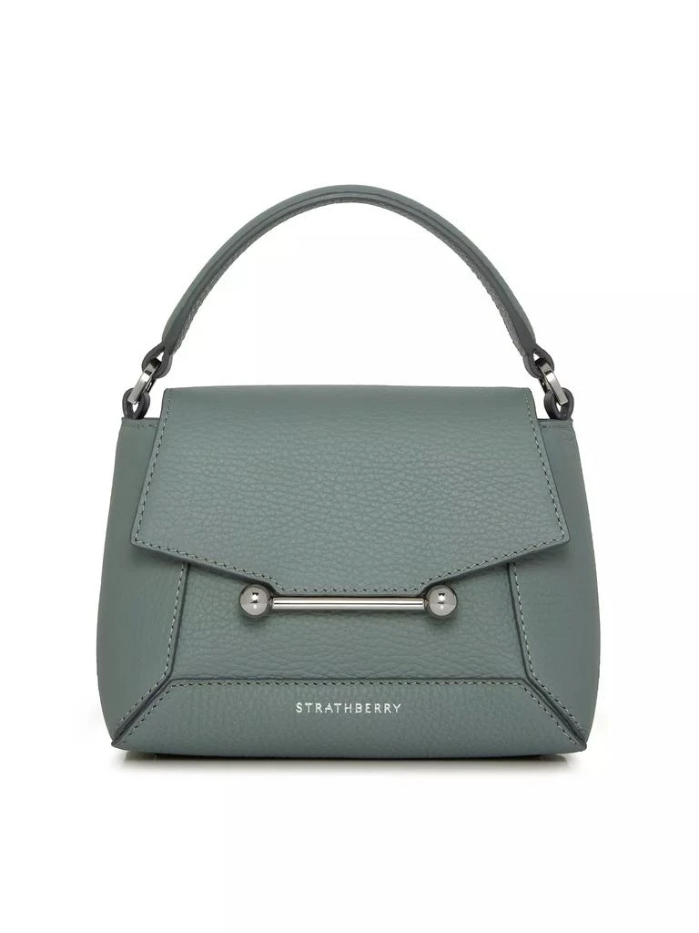 Strathberry Mosaic Grain Leather Top Handle Bag 1