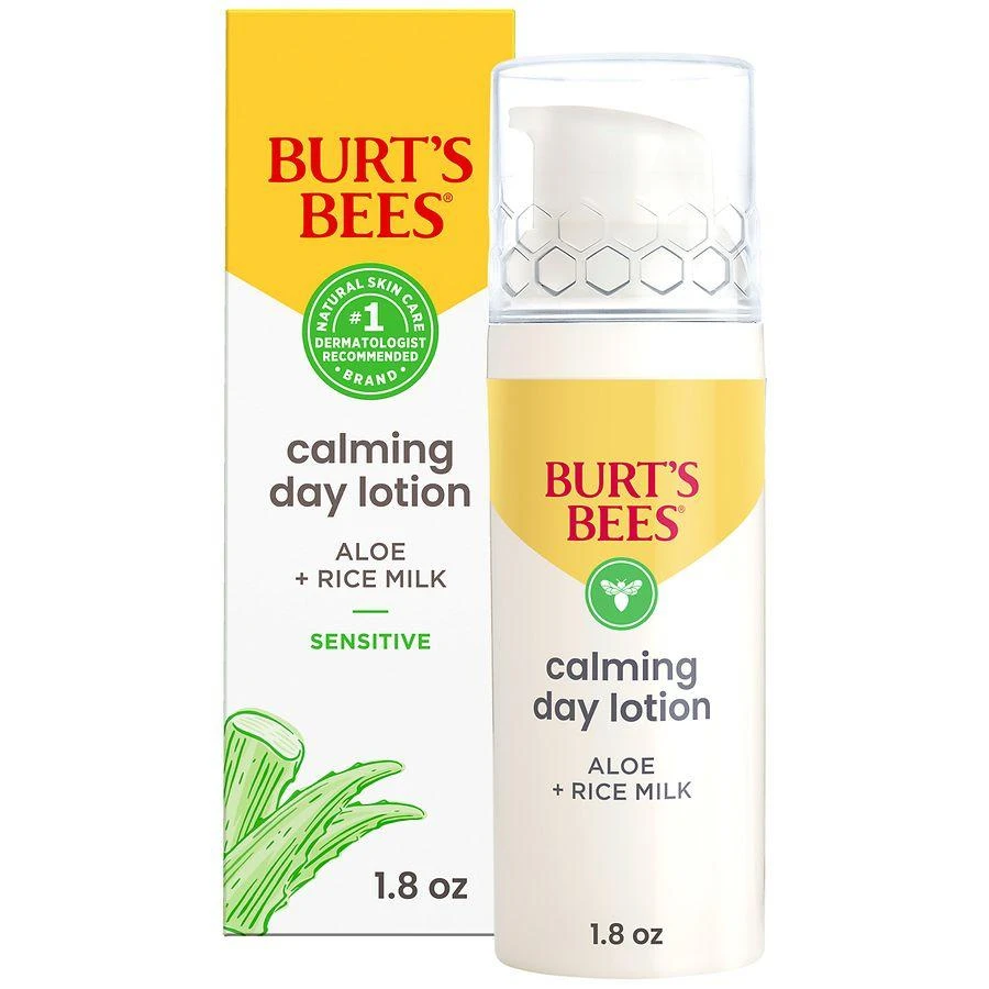 Burt's Bees Aloe + Rice Milk Sensitive Calming Day Lotion 1