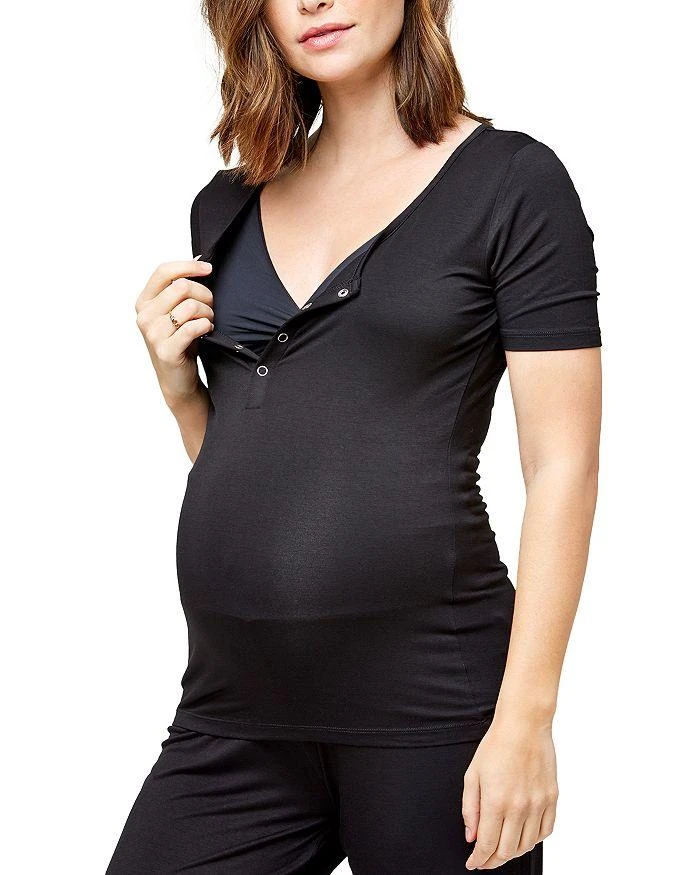 Nom Maternity Rhys Nursing Maternity Pajama Top 5