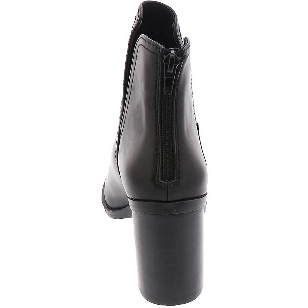 Steve Madden Novita Womens Pointed Toe Block Heel Ankle Boots 3