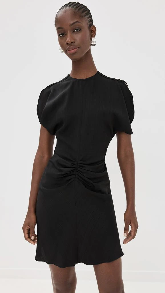 Victoria Beckham Gathered Waist Mini Dress 1