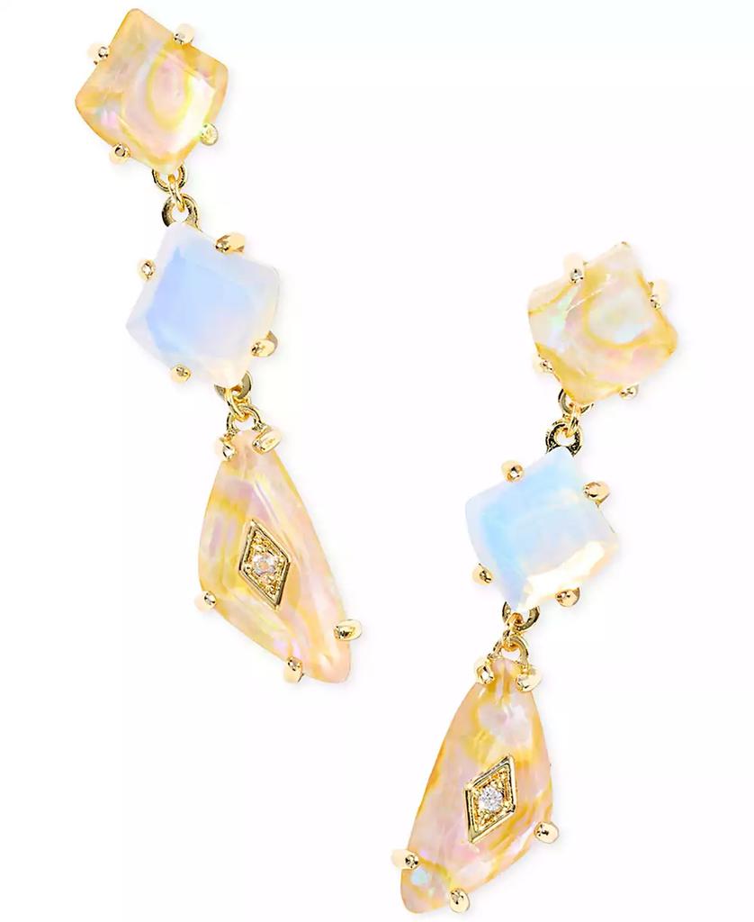 Kendra Scott Mixed Stone Linear Drop Earrings
