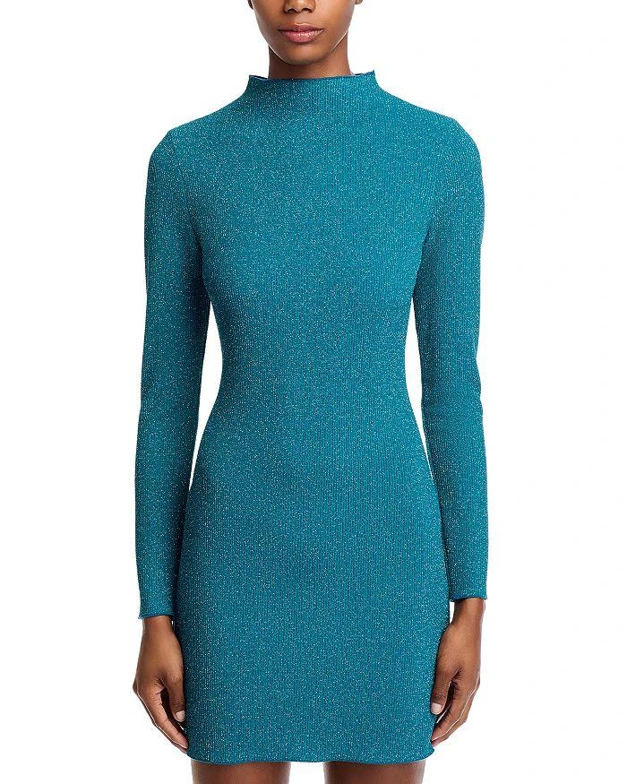 princess polly baby blue dress Blue Halter Midi Dress main image 1
