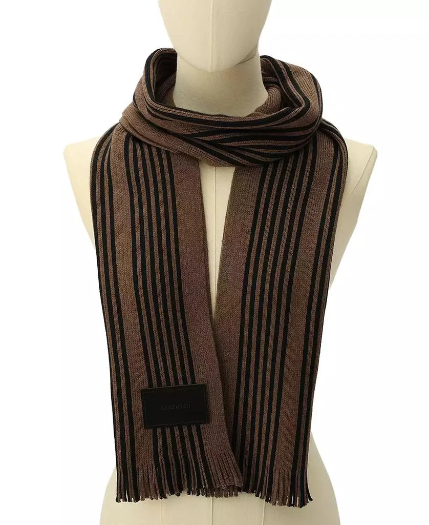 Calvin Klein Men's Pop Color Raschel Scarf 4