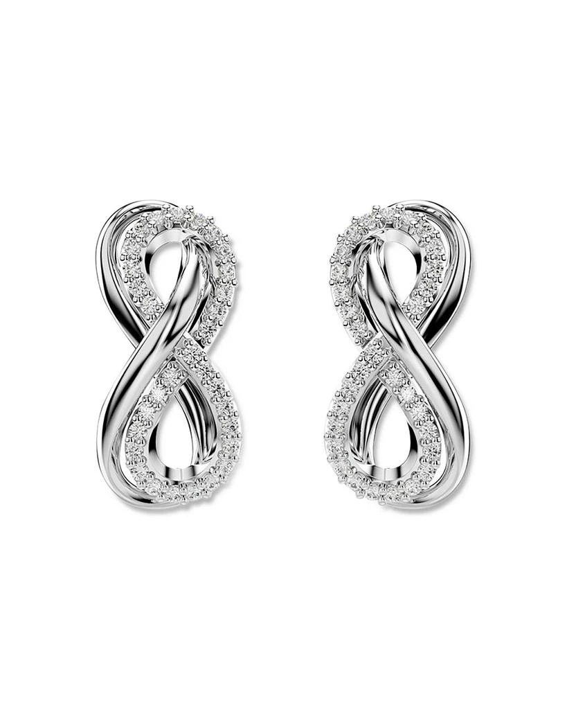 Swarovski Hyperbola Infinity Stud Earrings 1