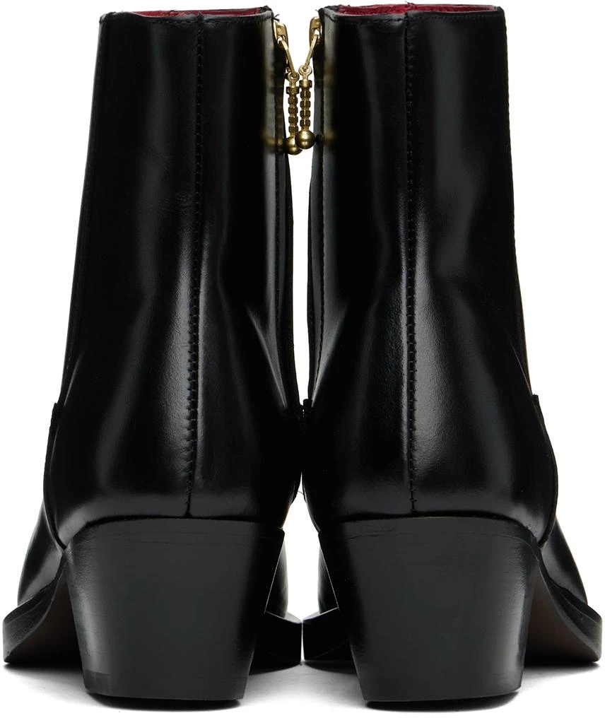 Ernest W. Baker Black Western Boots - Boots - BeyondStyle