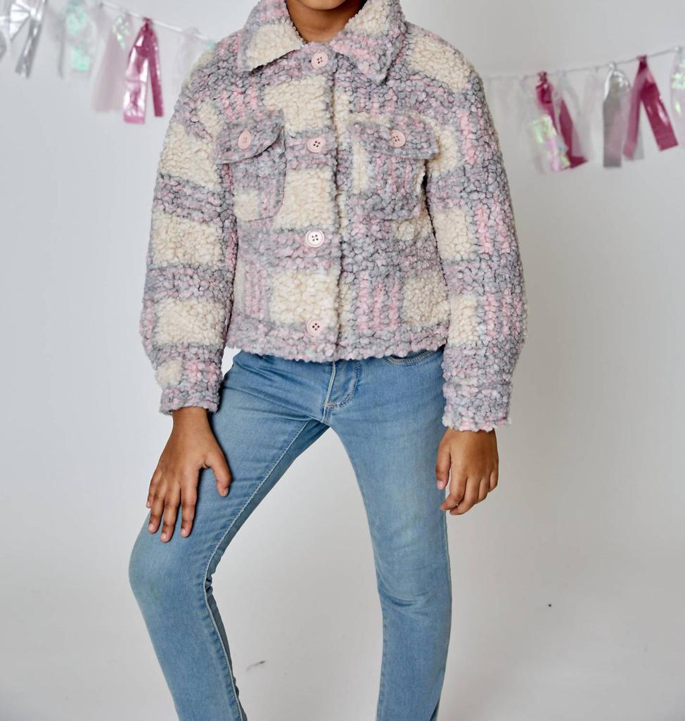 Design History Design History - Girl's Fuzzy Jacket