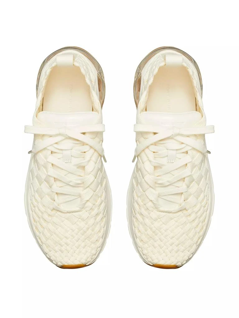 Tory Burch Good Luck Woven Trainers 3