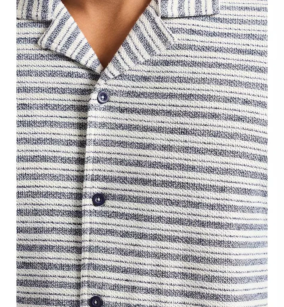 BUFFALO David Bitton Men's Stripe Jersey Shirt 6
