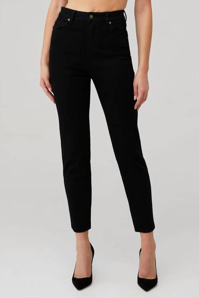 Rolla's Dusters Comfort Pant In Rinse Black
