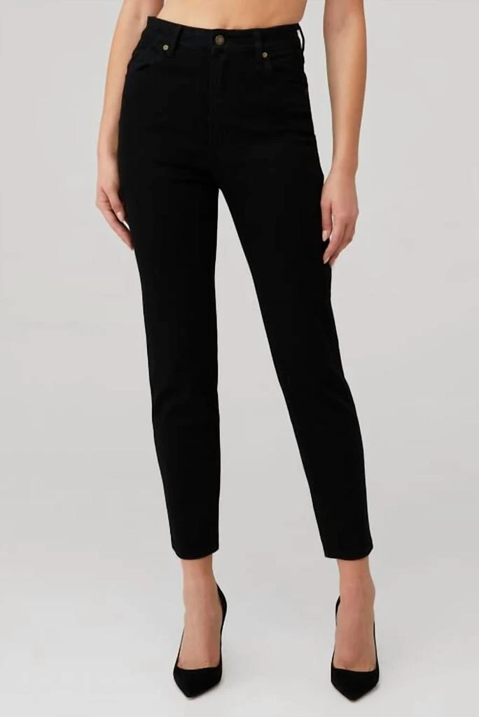 Rolla's Dusters Comfort Pant In Rinse Black 1