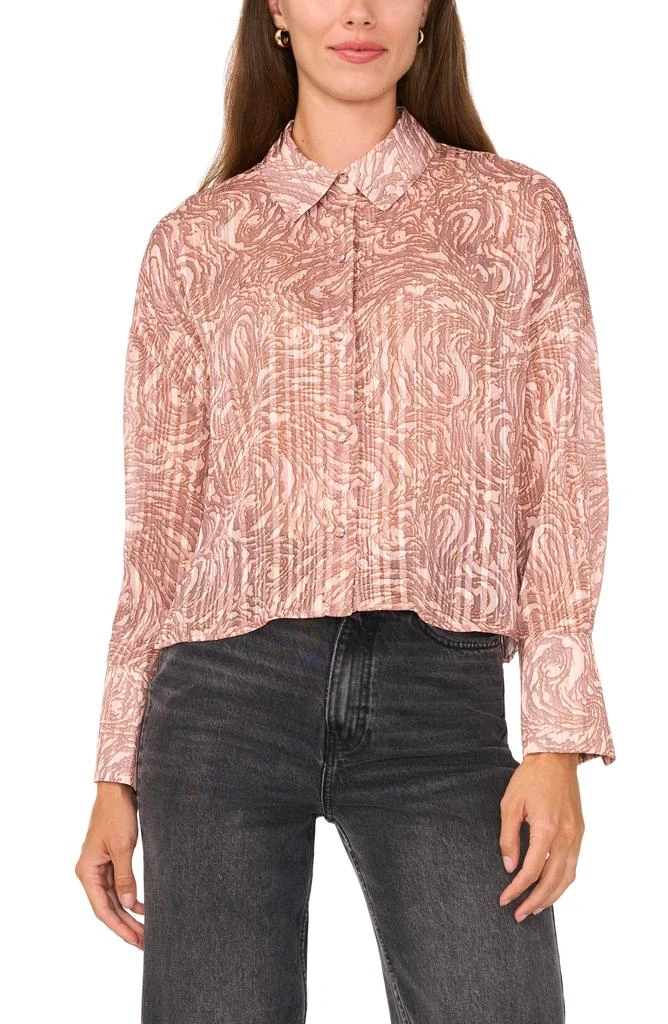 Parker The Cassandra Metallic Button-Up Shirt 5