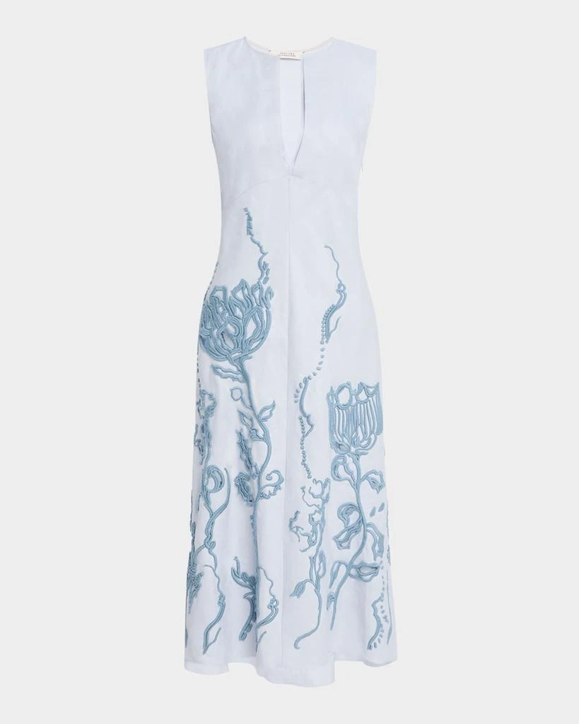 Embroidered Beauty Linen Dress  On Sale Now with Up to 60% Off | Discover  Exclusive Deals & Savings at BeyondStyle  Authentic Dorothee Schumacher  women|women's clothing|dresses|Women with Limited-Time Discounts, Free  Shipping,
