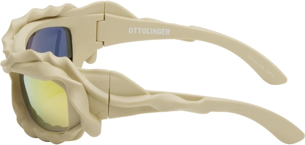 Ottolinger Beige Twisted Sunglasses 3