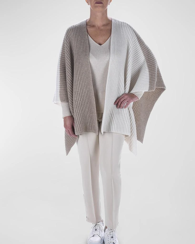 Ian Saude Marais Chunky Ribbed Wrap 1