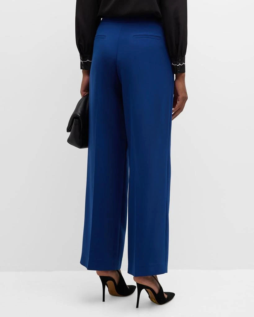 Elie Tahari The Rita Pleated Straight-Leg Pants 6