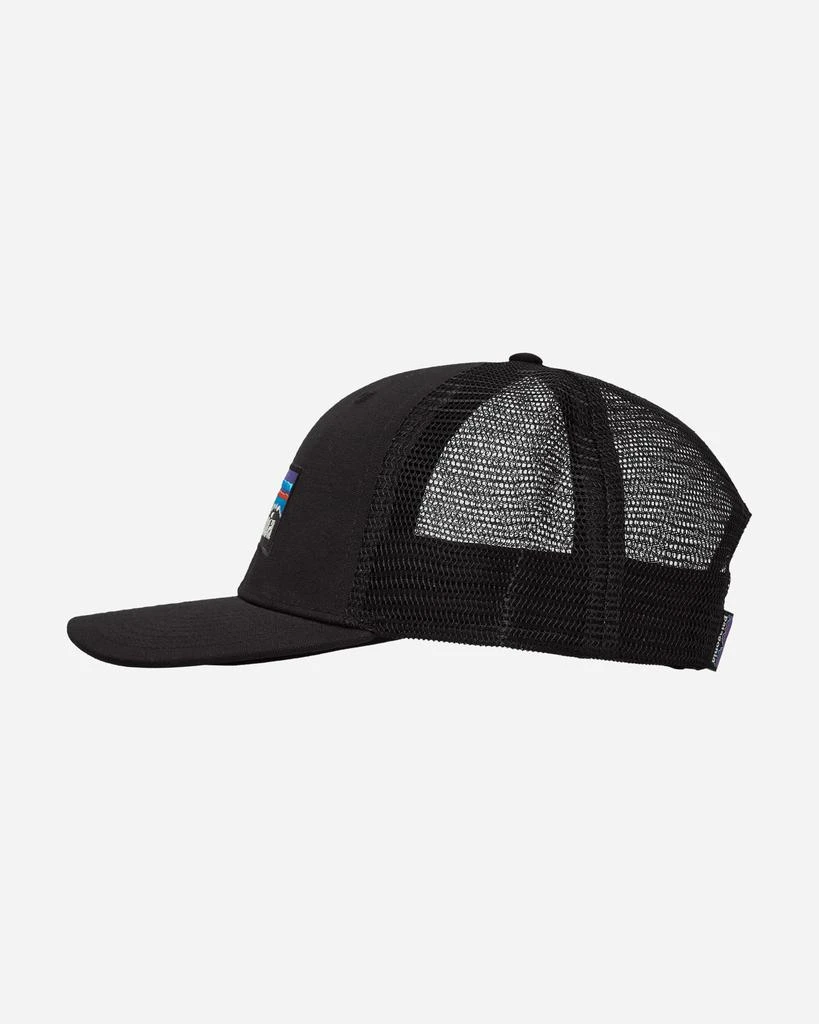 Patagonia P-6 Logo Trucker Hat Black 3