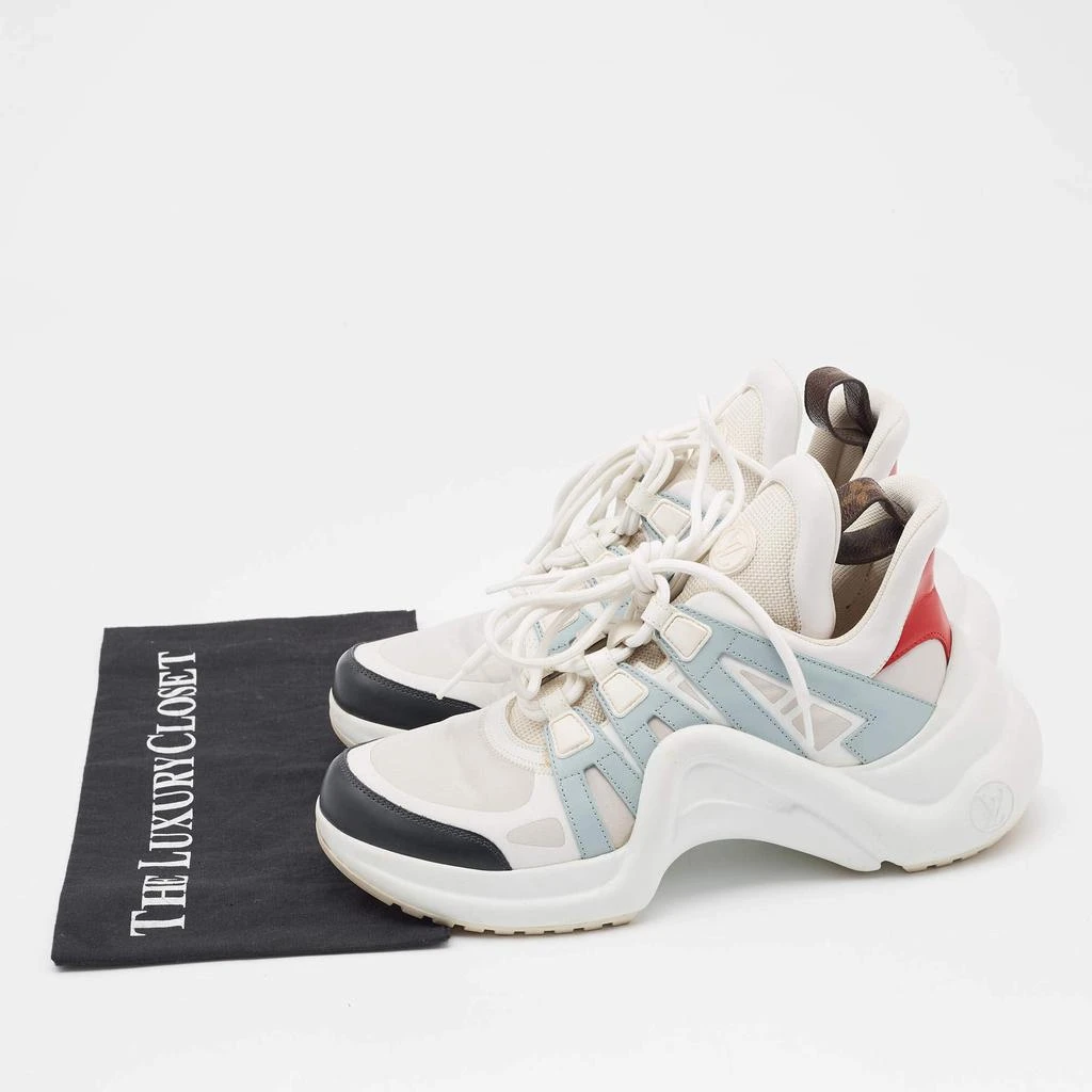 Louis Vuitton Louis Vuitton Multicolor Leather and Fabric Archlight Sneakers Size 39 9
