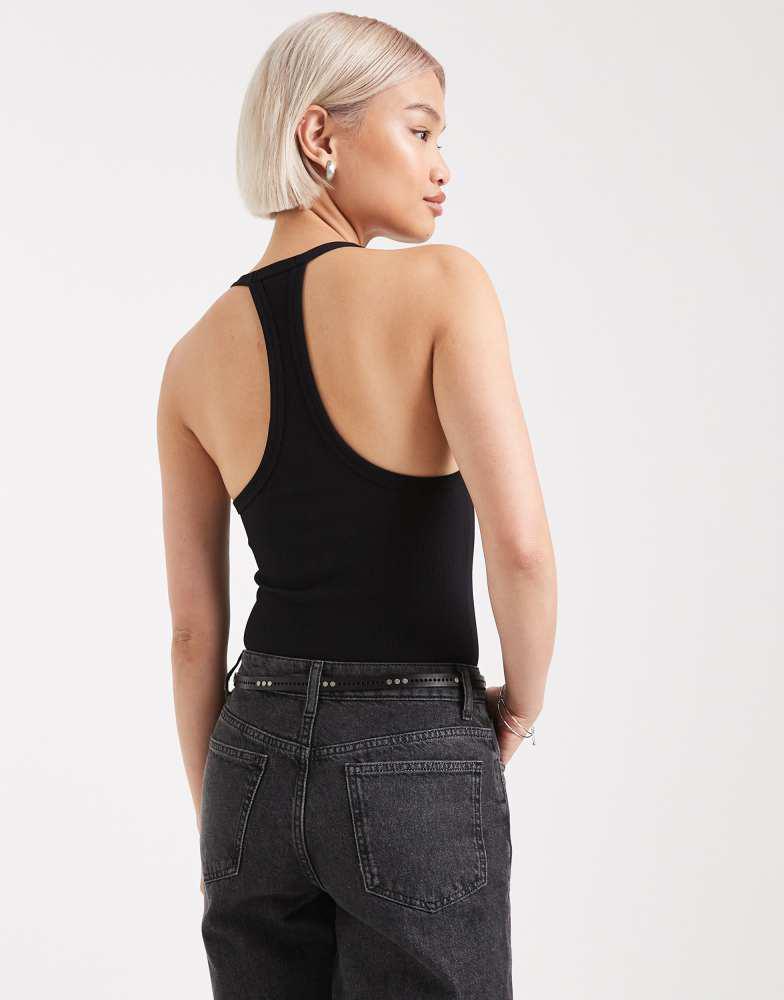 Edikted Edikted Alanah cut out ribbed bodysuit