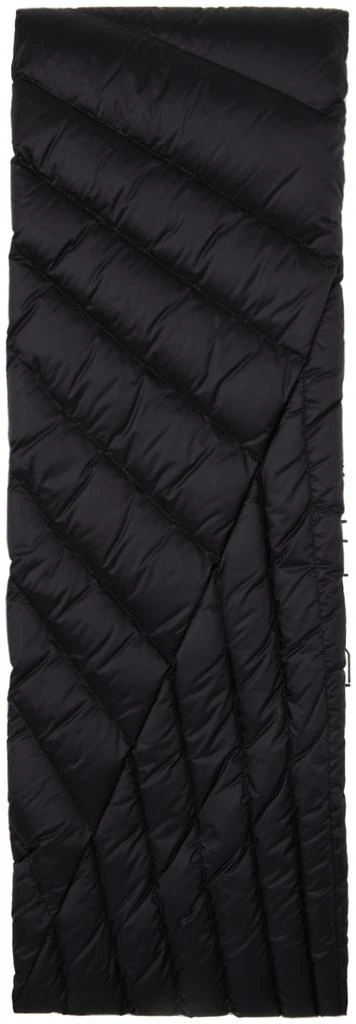 Rick Owens Moncler + Rick Owens Black Radiance Down Scarf 2