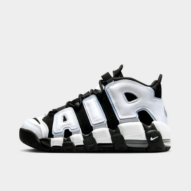 NIKE Big Kids' Nike Air More Uptempo Basketball Shoes 1