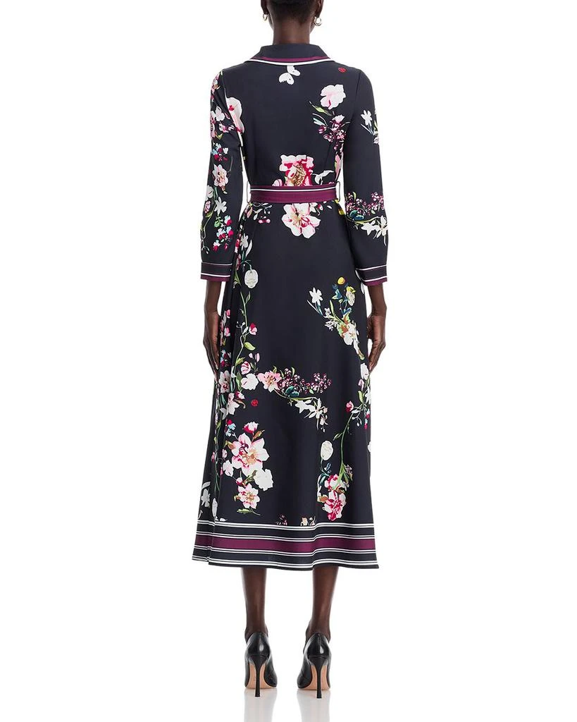 Nancy Yang Floral Print Maxi Dress 4