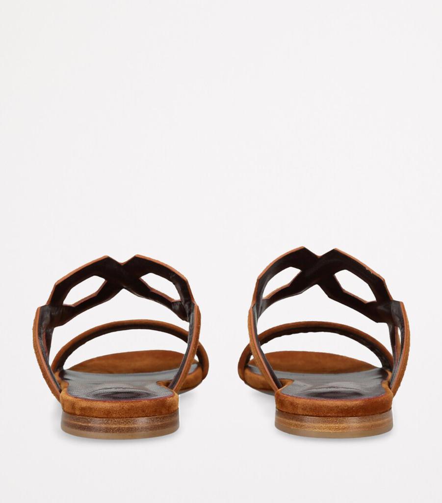 Bougeotte Suede Cut-Out Sandals