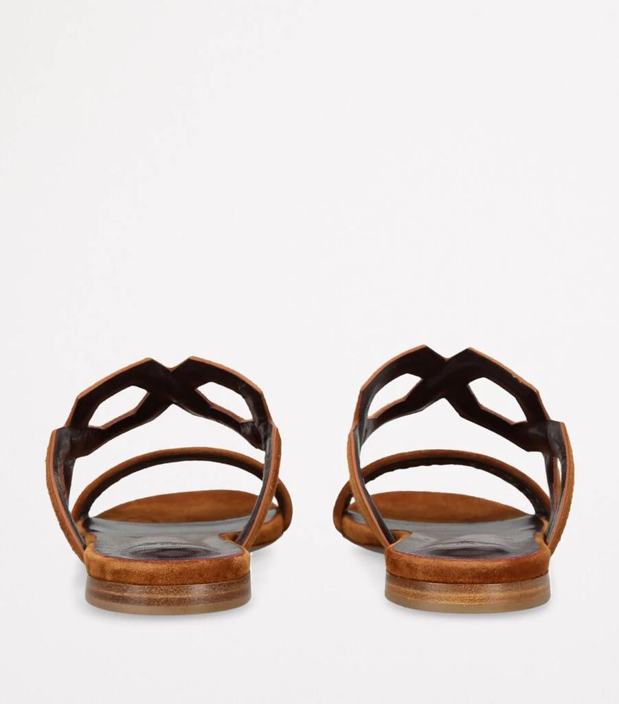Bougeotte Suede Cut-Out Sandals 2