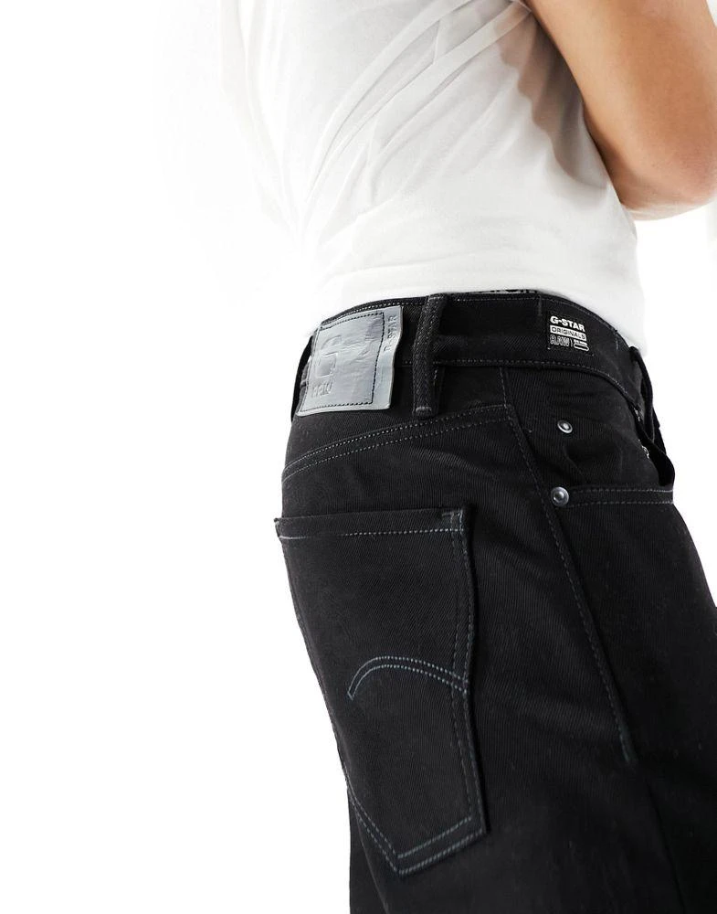 G-Star G-Star mosa straight fit jeans in black denim 2