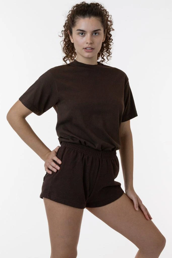 Los Angeles Apparel HF314 - Heavy Fleece Short Sweat Shorts (Garment Dye) 9