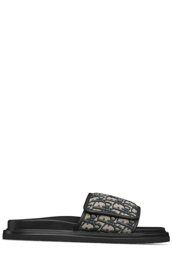 Dior Dior Aqua Jacquard Slides