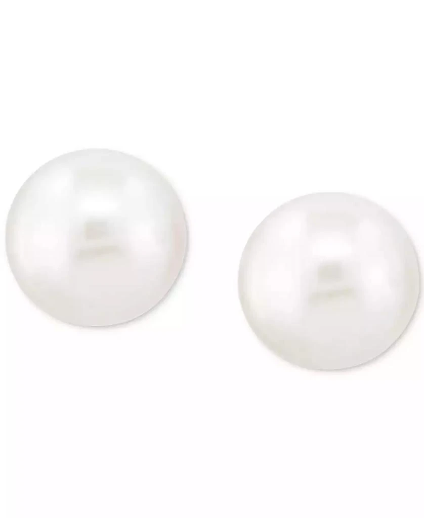 Effy EFFY® 3-Pc. Set Pink, Peach, & White Cultured Freshwater Pearl (9mm) Stud Earrings in Sterling Silver 3