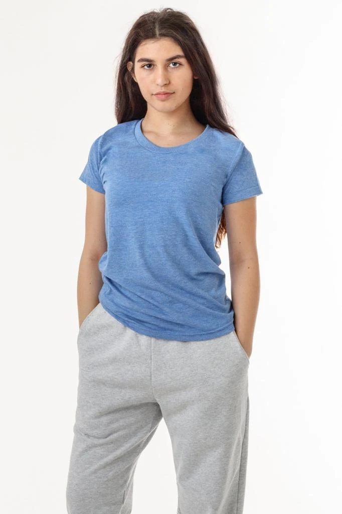 Los Angeles Apparel TR3001 - Short Sleeve Tri-Blend T-Shirt 1