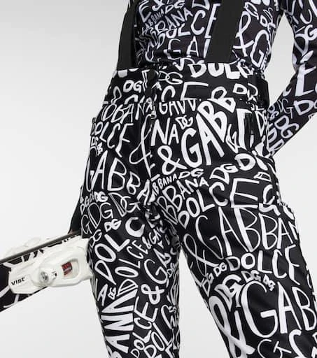 Dolce 
Gabbana Logo-print ski salopettes 5
