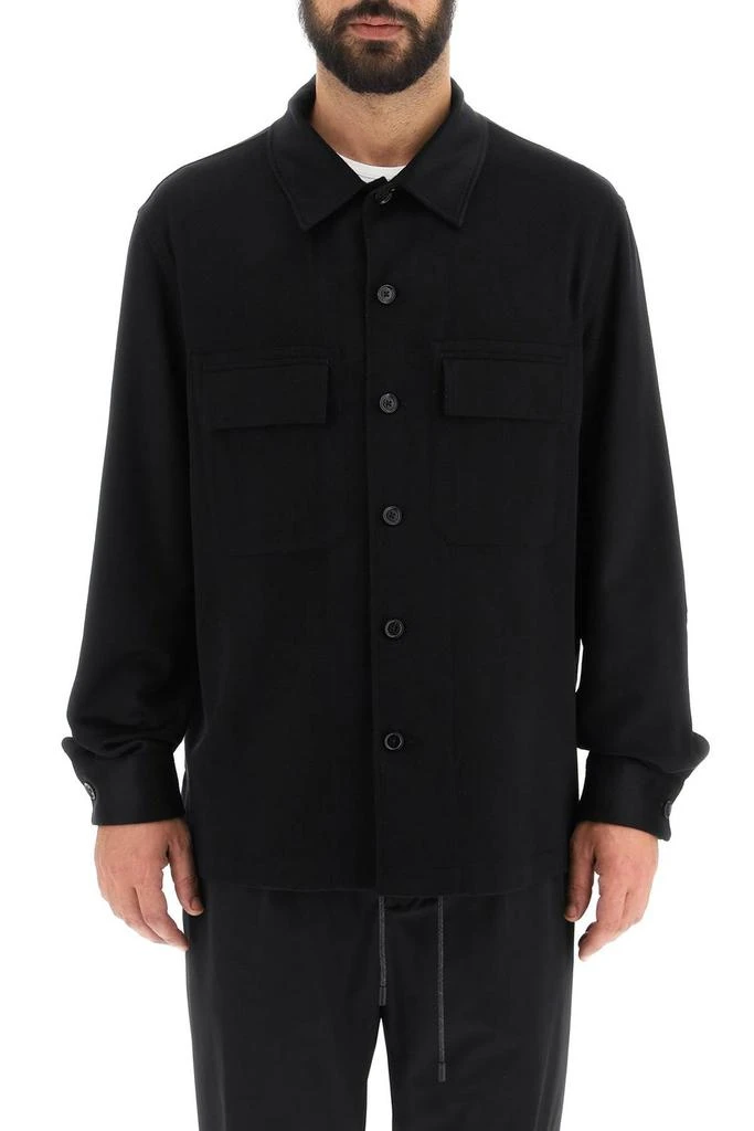 Zegna Zegna Oasi Buttoned Straight Hem Shirt 2