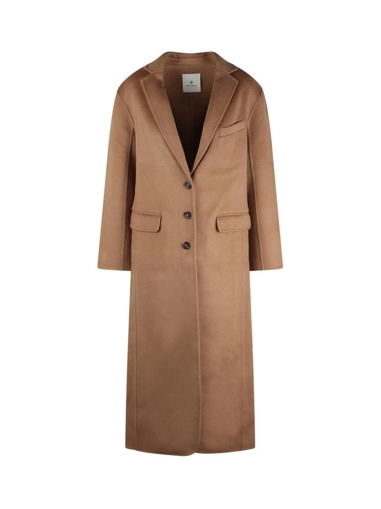 ANINE BING Anine Bing Quinn Single-Breasted Coat 1