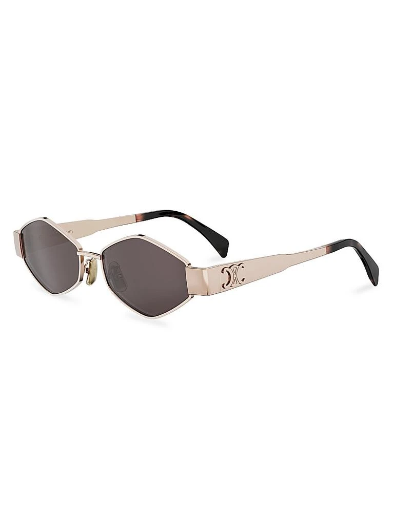Celine Triomphe 54MM Metal Sunglasses - Accessories - Free  display picture 1